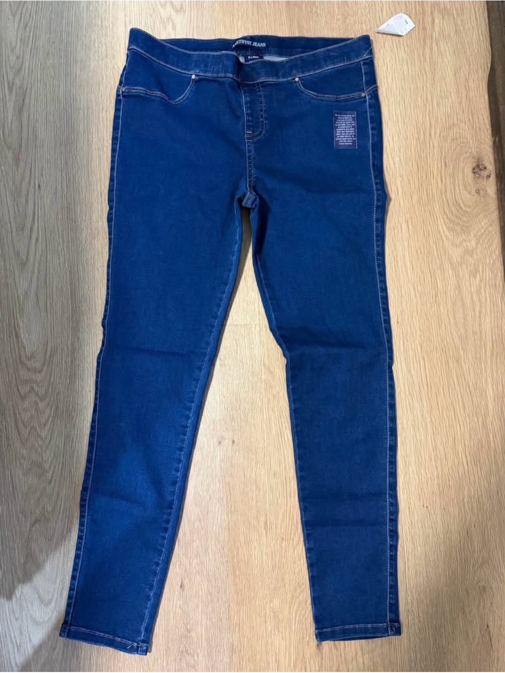 XL amethyst Stretch Skinny Jeans - Blue